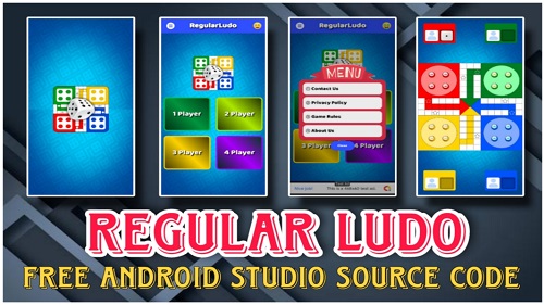 Regular Ludo Game Free Android Studio Source Code | Ludo Game Android Source Code | MakeEasy