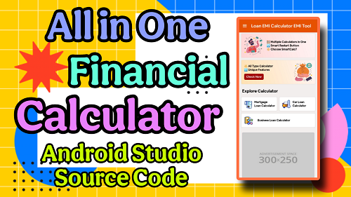 All in One Financial Calculator Source Code | SIP, PPF, EMI, GST/VAT, Currency Calculator | MakeEasy