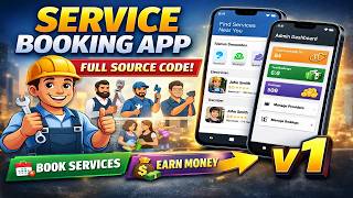 Thumbnail of Service Booking App V1 🚀| Android Source Code with Admin Panel | Multi Vendor Service App | MakeEasy