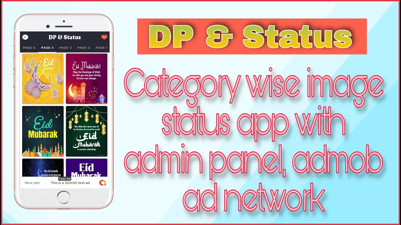 Android Studio Source Code for DP and Status App: Build Your Own Today | With Admin Panel | MakeEasy
